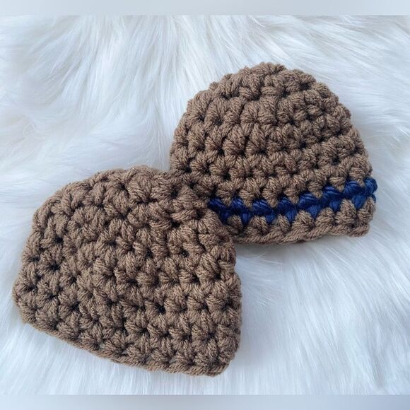 Newborn Crochet Baby Hats - Picture 5 of 8